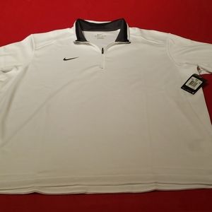 Mens XXL Nike Dri Fit Quarter Zip Long Sleeve shir